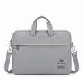 Atom Basics Executive Laptop Briefcase – Light Grey