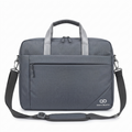 Atom Basics Multi-Compartment Laptop Messenger Tote – Grey