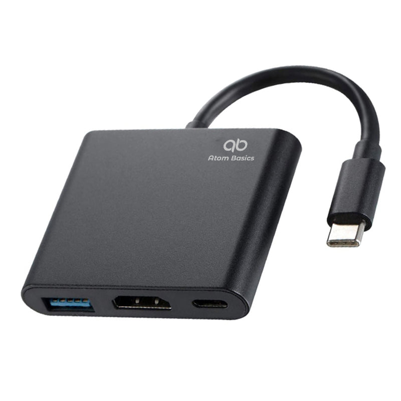 Atom Basics USB-C Multiport Adapter