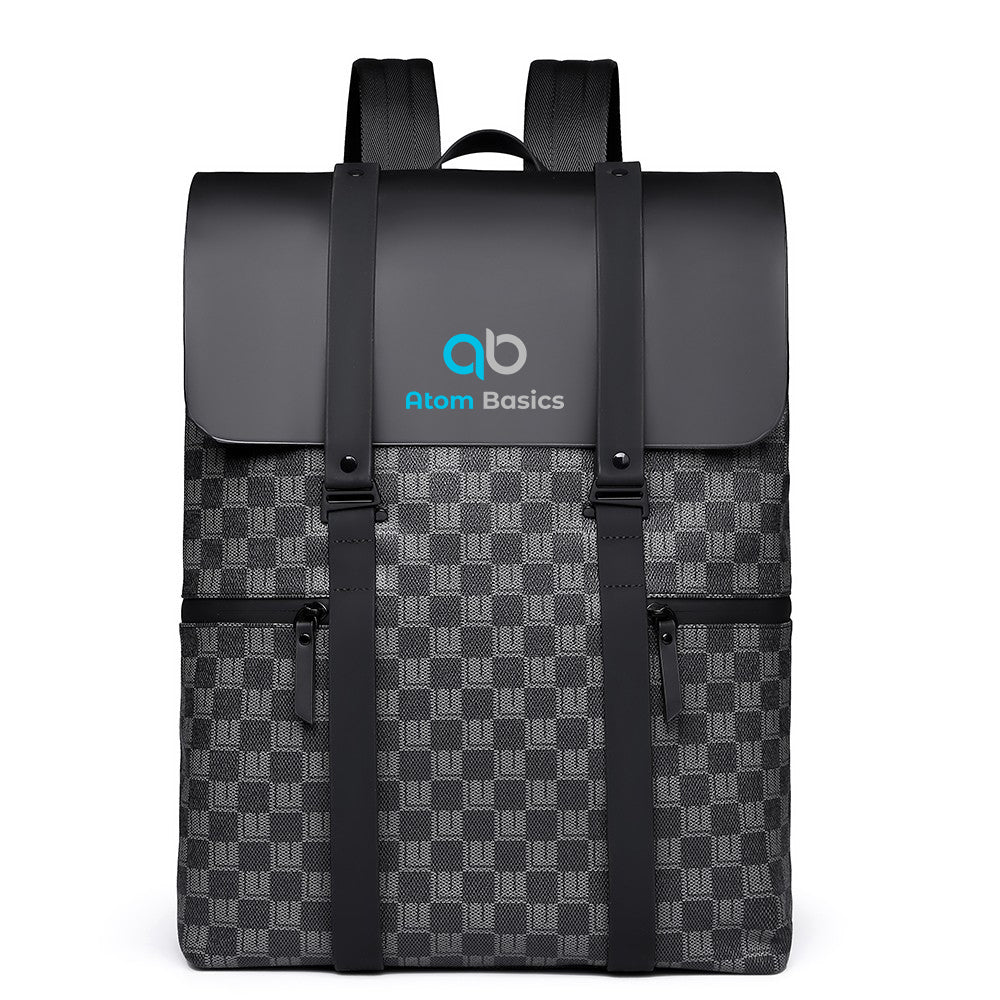 Atom Basics LuxeGrid Flap Backpack
