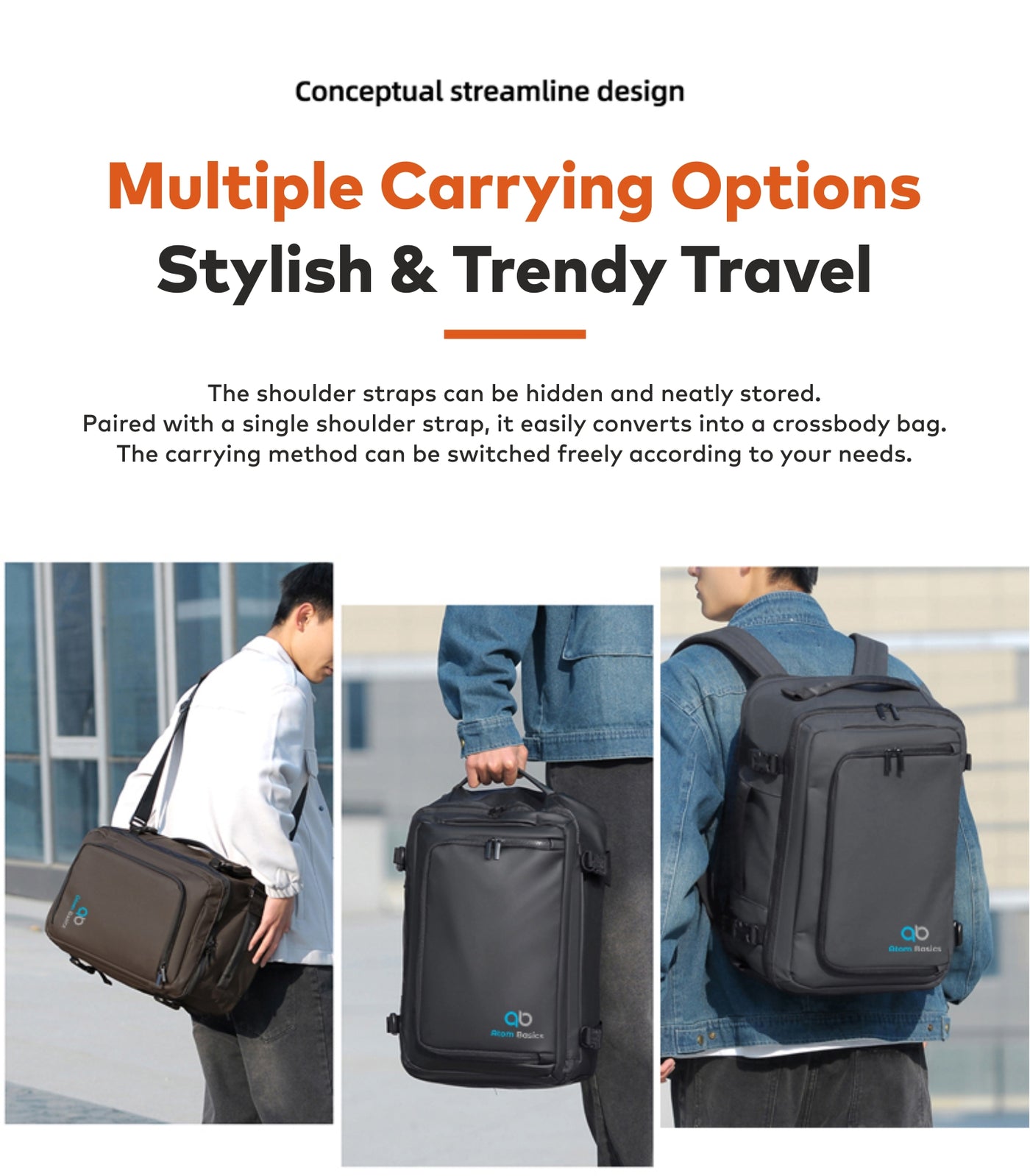 Multiple Carrying Options