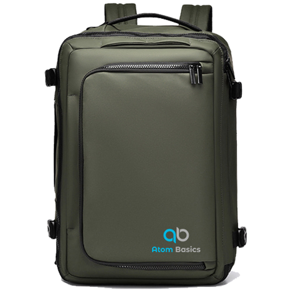 Atom Basics FlexCarry Convertible Travel Backpack - Green