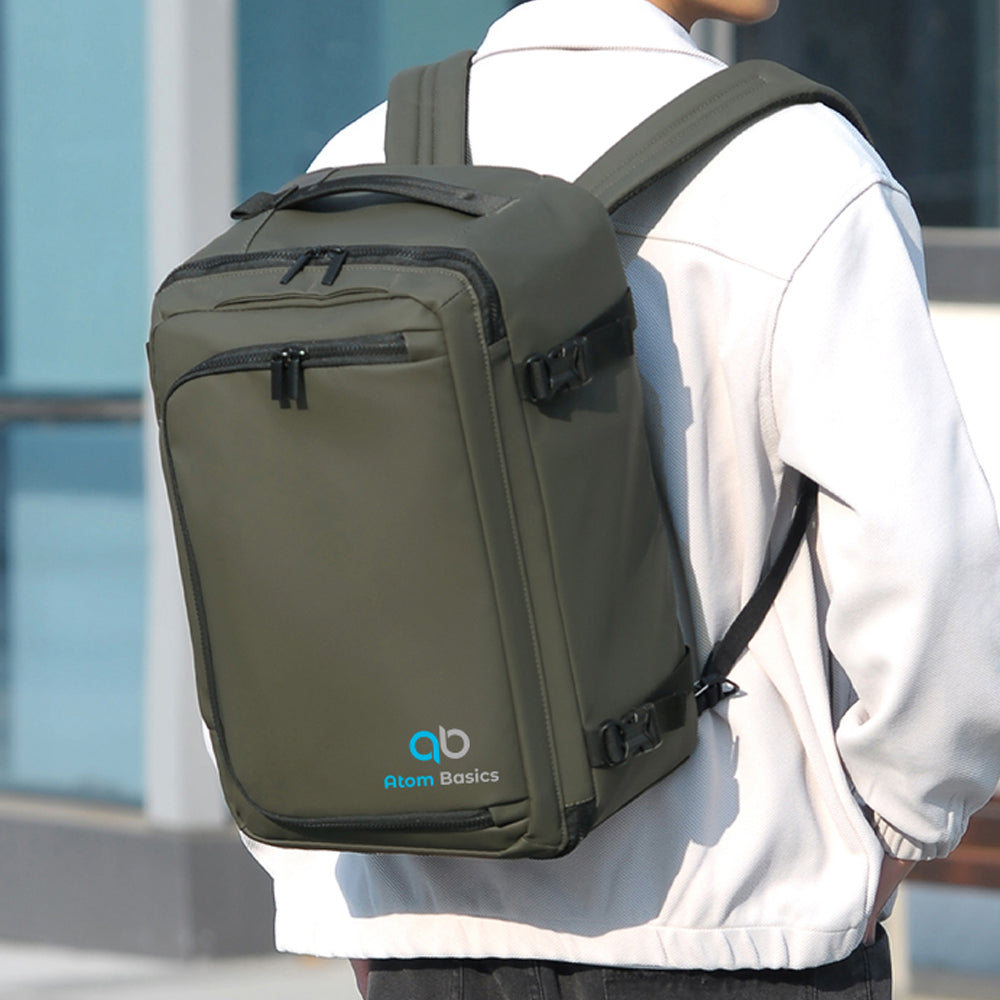 Atom Basics FlexCarry Convertible Travel Backpack - Green