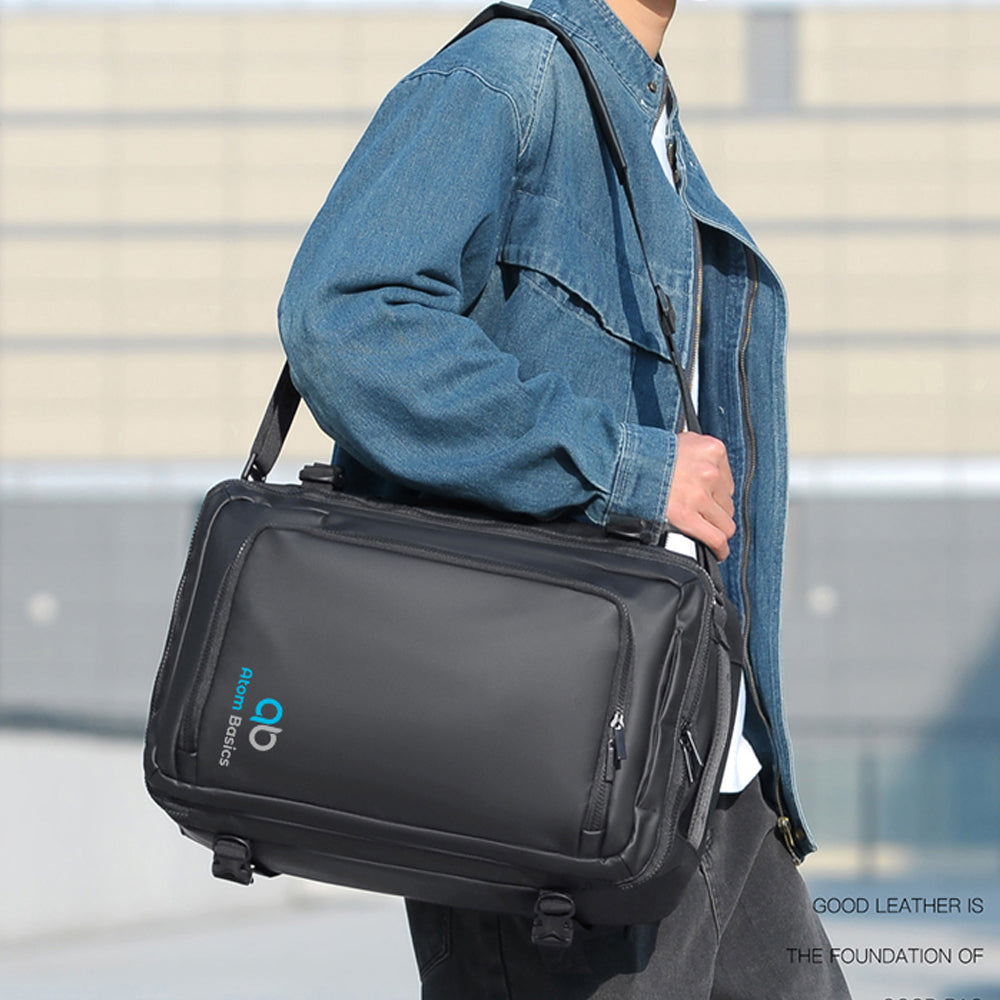 Atom Basics FlexCarry Convertible Travel Backpack - Black