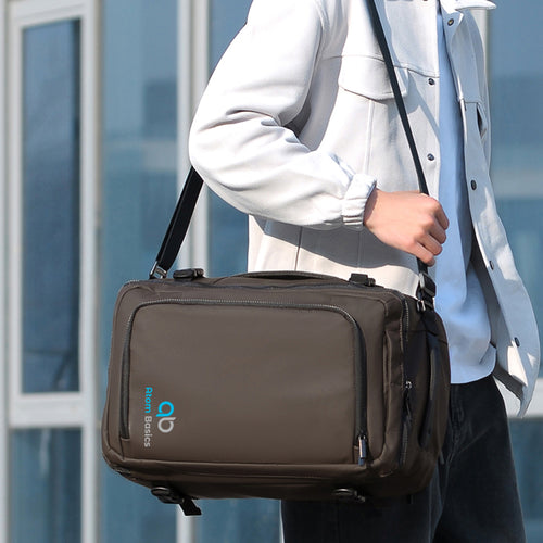 Atom Basics FlexCarry Convertible Travel Backpack - Brown