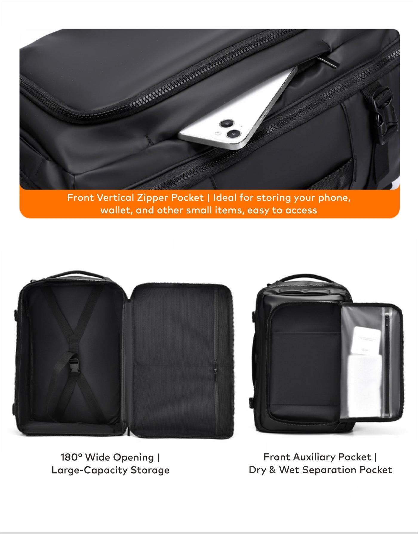 Dry & Wet Separation Pocket