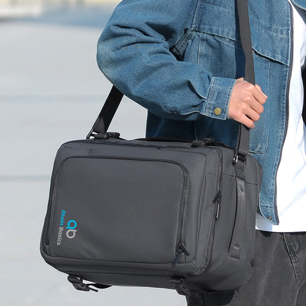 Atom Basics FlexCarry Convertible Travel Backpack - Grey