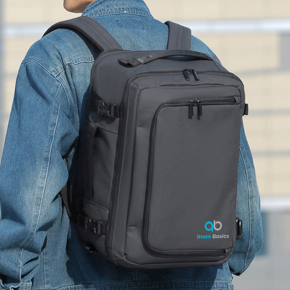 Atom Basics FlexCarry Convertible Travel Backpack - Grey