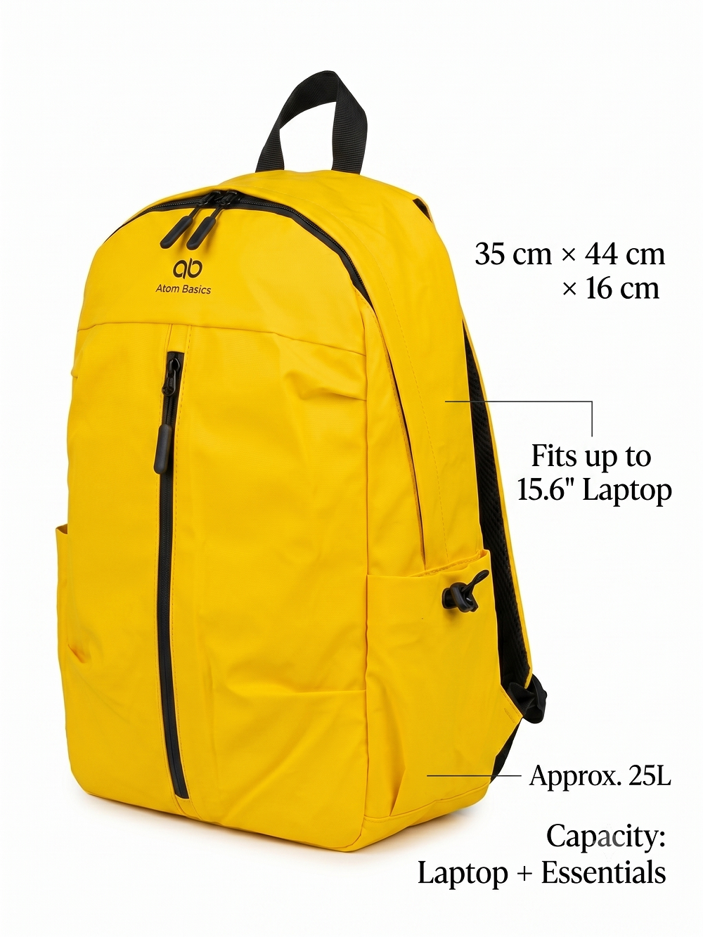 SPACIOUS 25-LITRE CAPACITY
