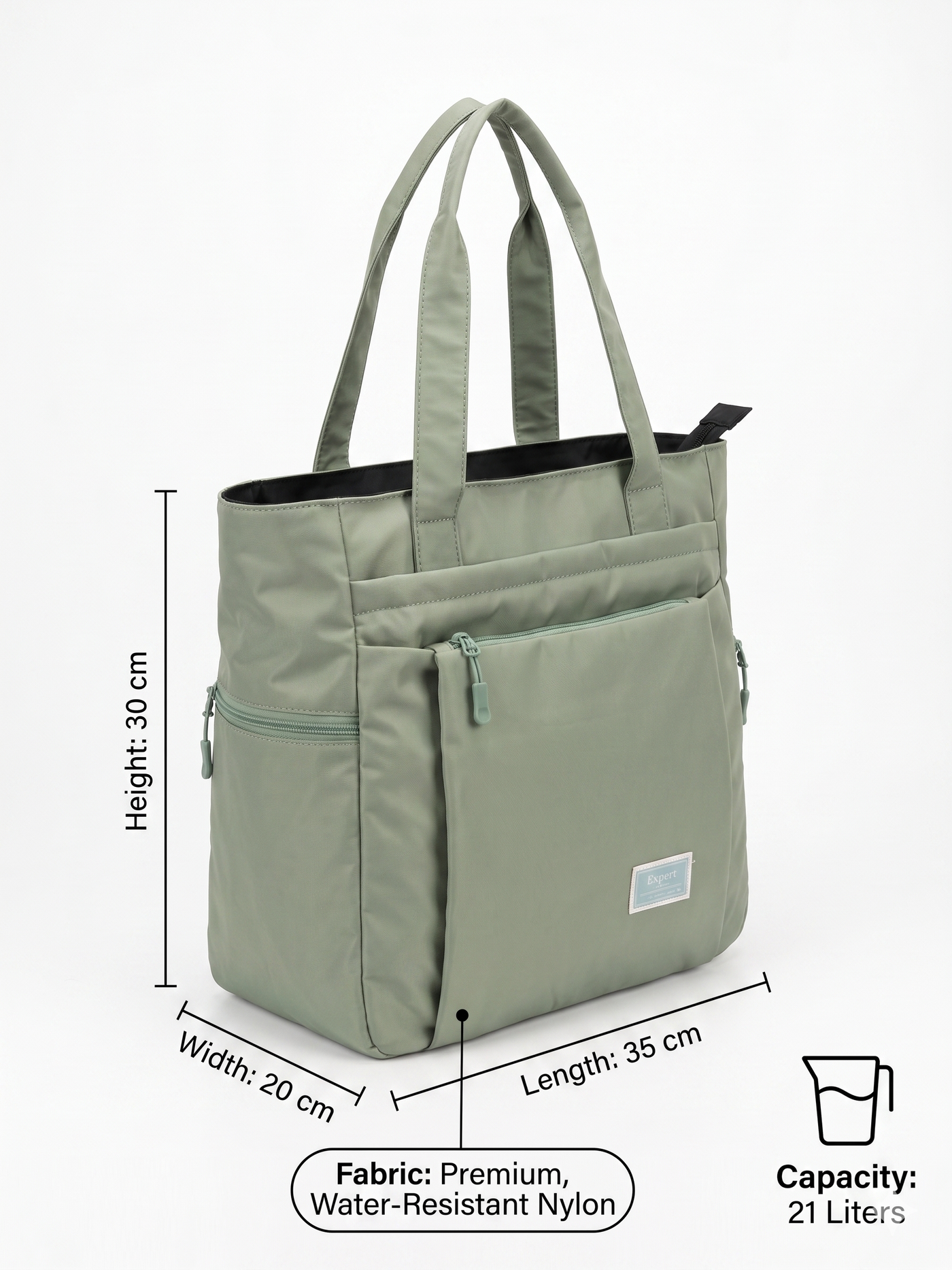 21 LITRES OF EVERYDAY CAPACITY