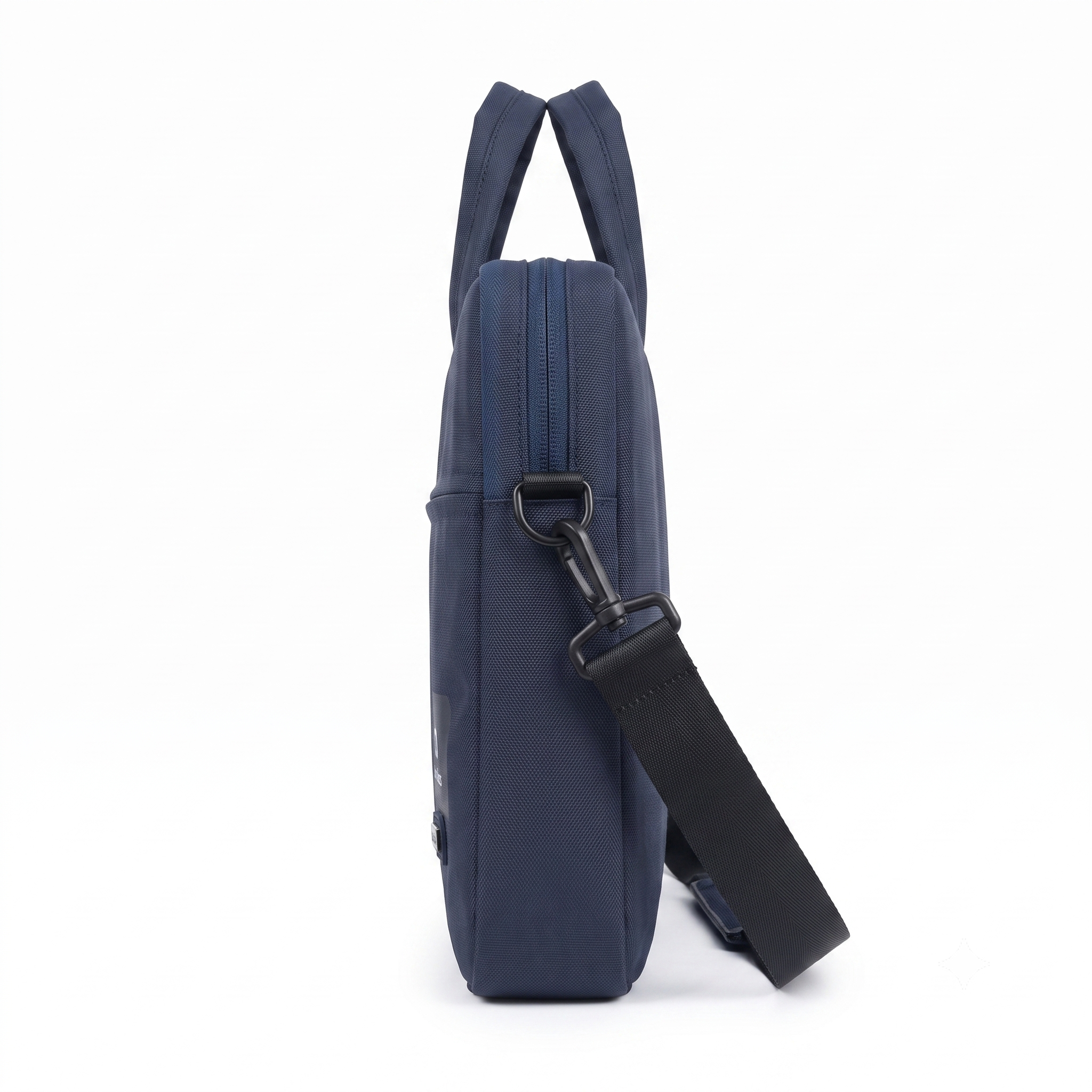 Atom Basics Executive Laptop Briefcase – Deep Blue