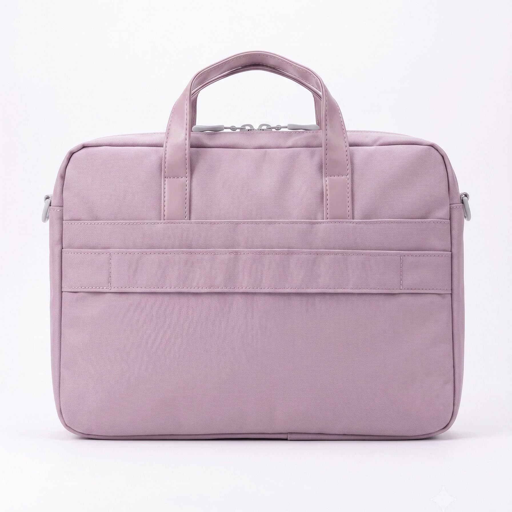 Atom Basics Multi-Compartment Laptop Messenger Tote – Lavendar