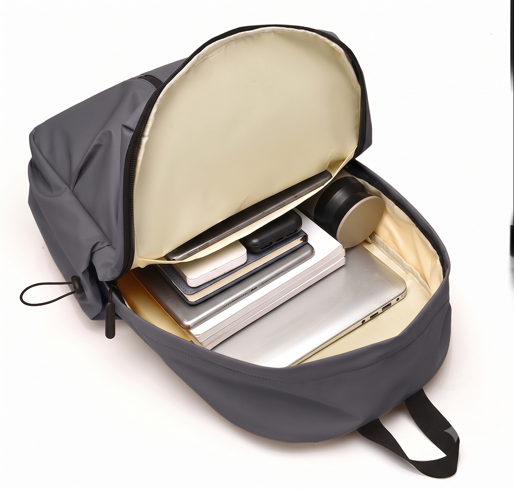 Atom Basics UrbanShield Everyday Laptop Backpack – Grey
