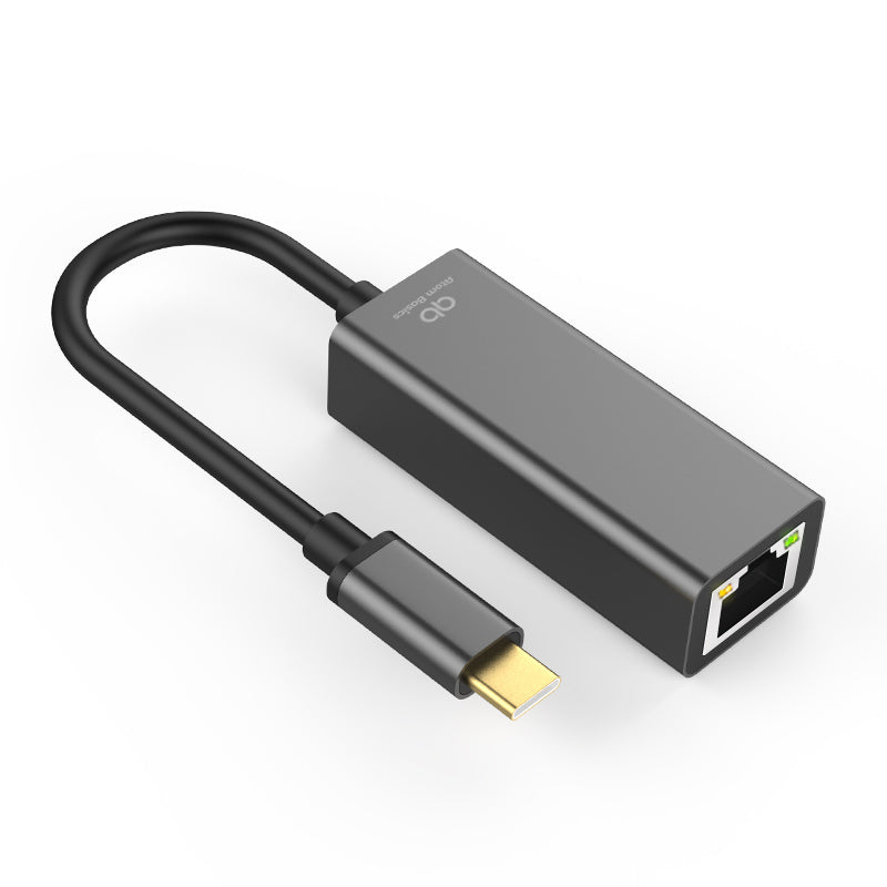 Atom Basics USB-C to RJ45 Gigabit Ethernet Adapter (Aluminium Body)