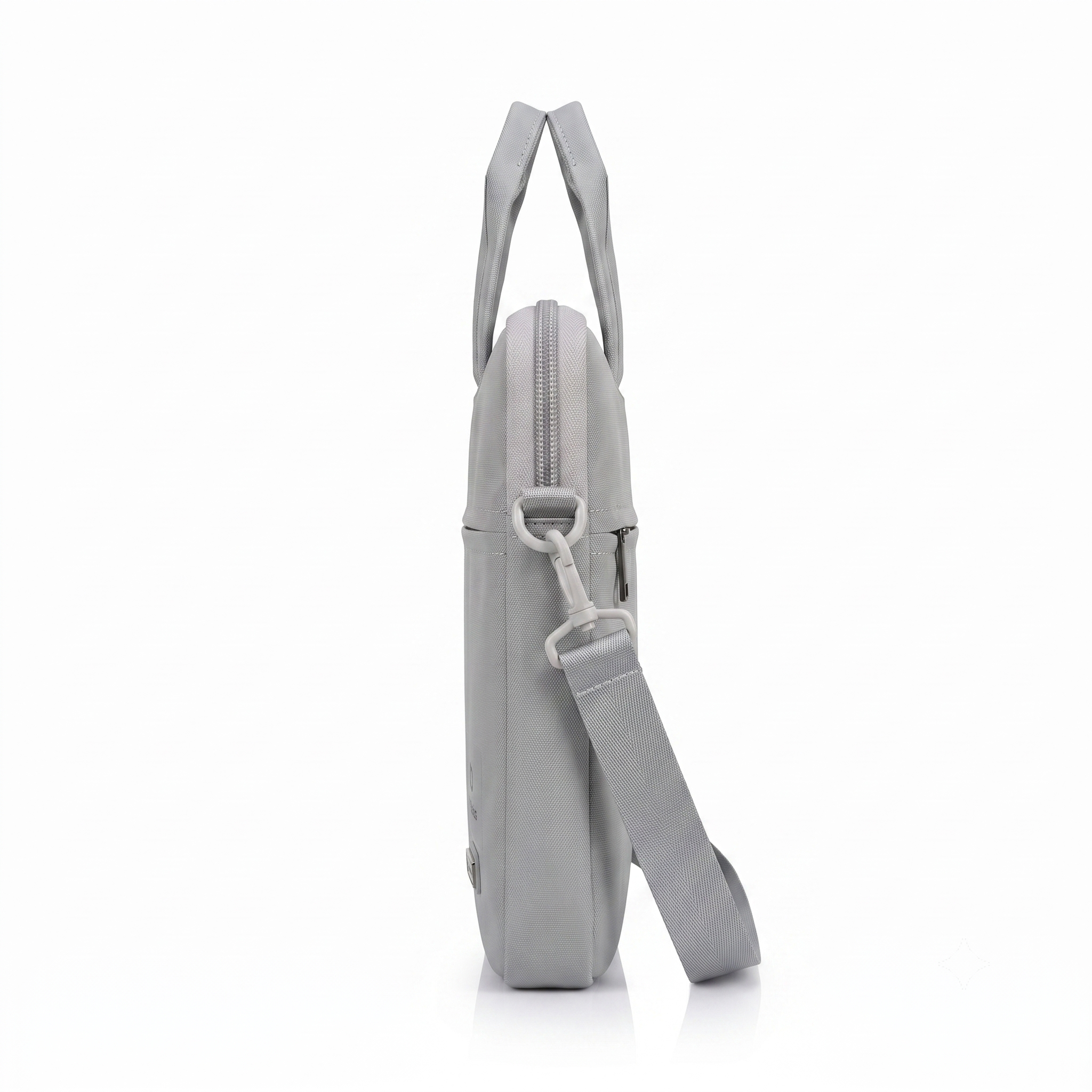 Atom Basics Executive Laptop Briefcase – Light Grey