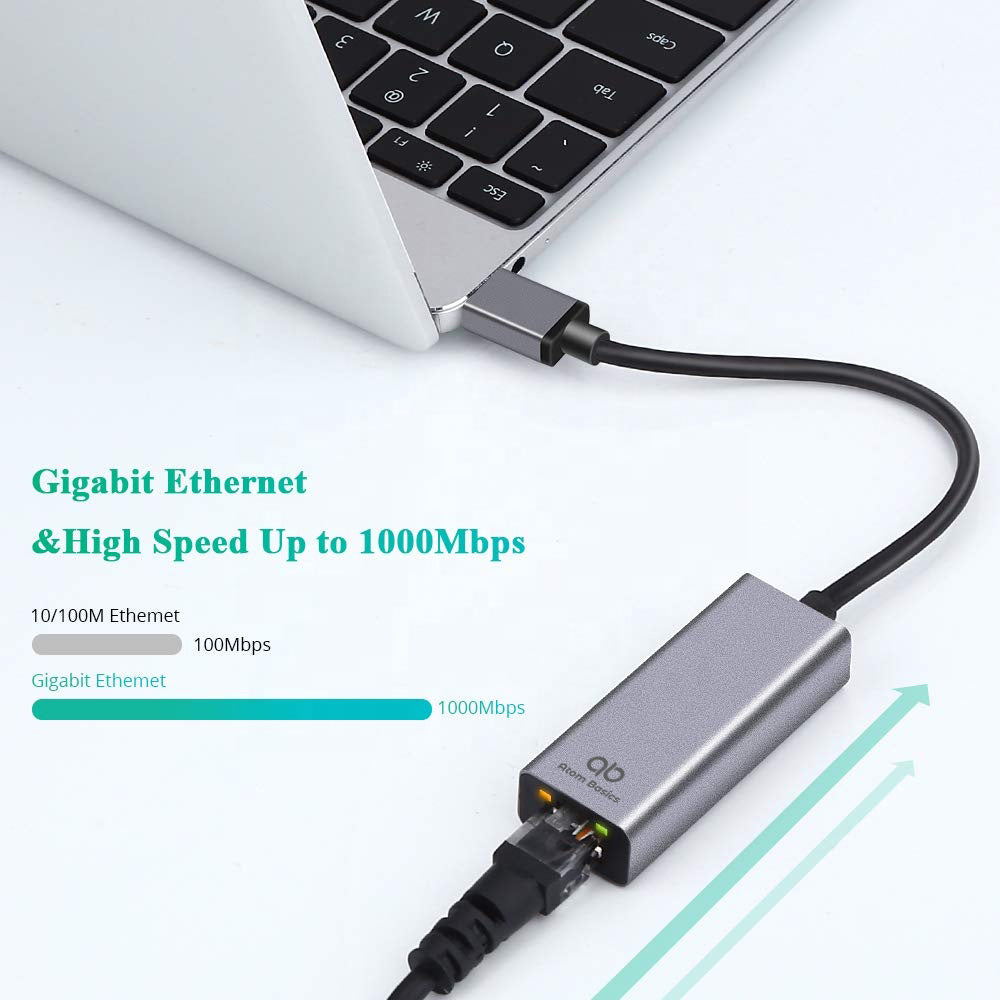 Atom Basics USB to Ethernet Adapter