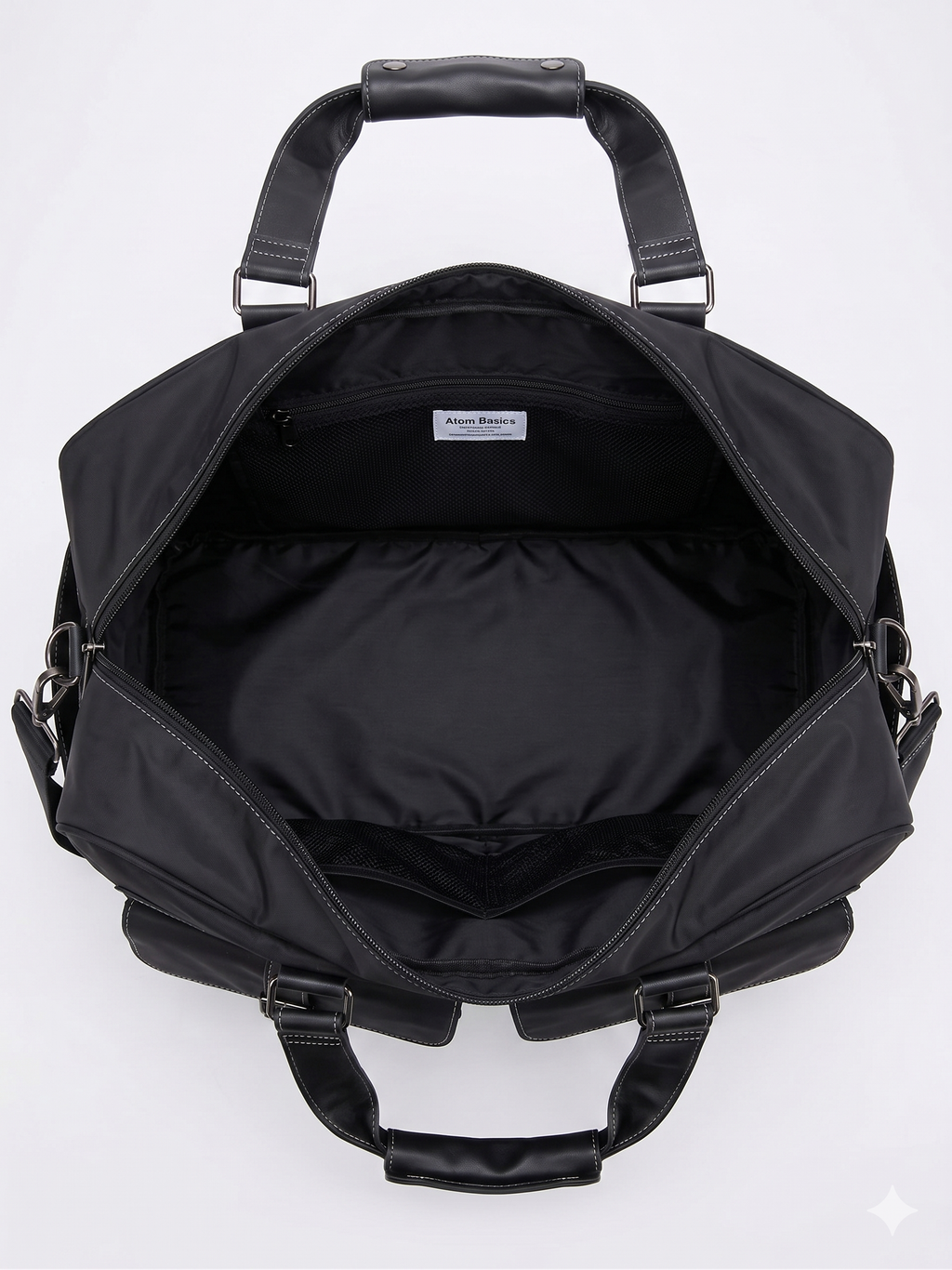 Atom Basics Executive Travel & Work Briefcase – Black