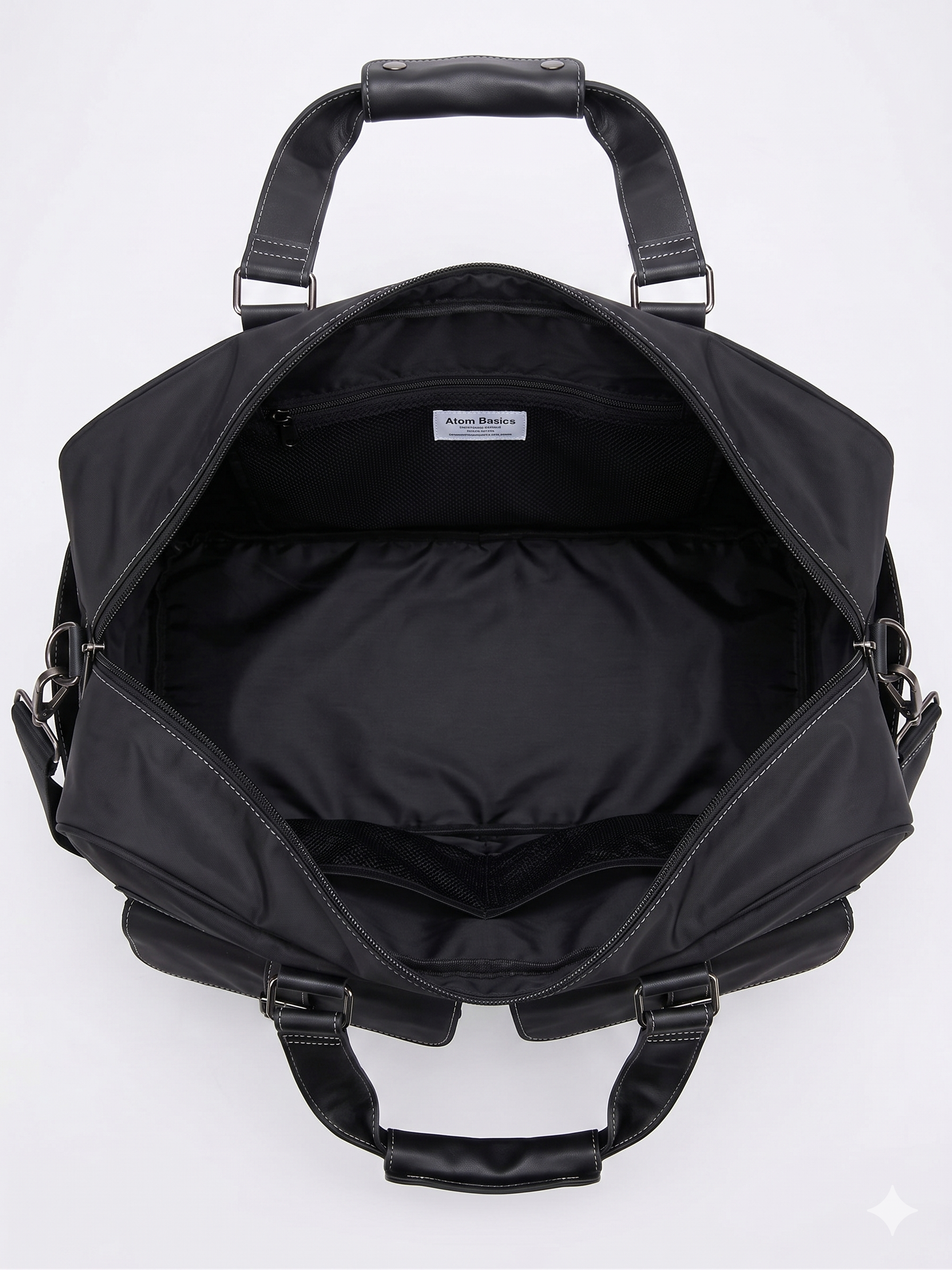 Atom Basics Executive Travel & Work Briefcase – Black