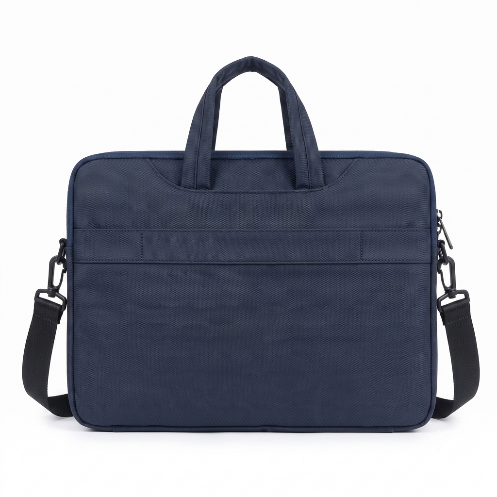 Atom Basics Executive Laptop Briefcase – Deep Blue