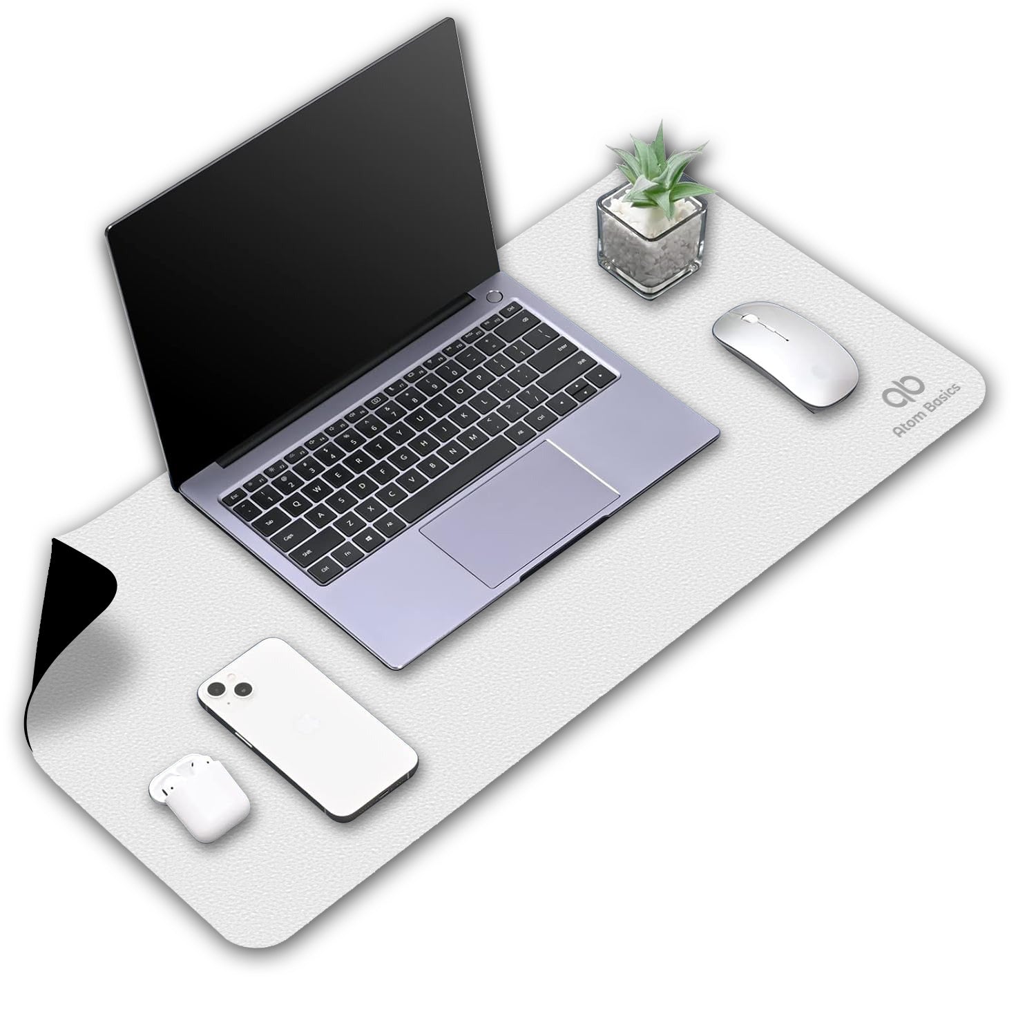 Atom Basics Premium Desk Mat – Dual Tone Executive Edition