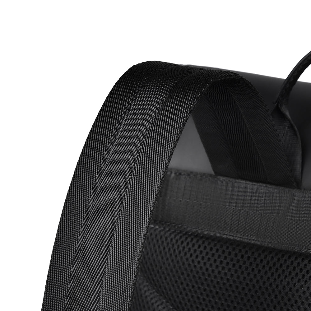 Atom Basics HeritageFlap Classic Backpack - Matte Black