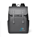 Atom Basics HeritageFlap Classic Backpack - Stone Grey