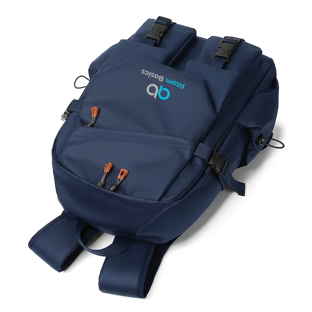Atom Basics PowerX Utility Backpack - Navy Blue