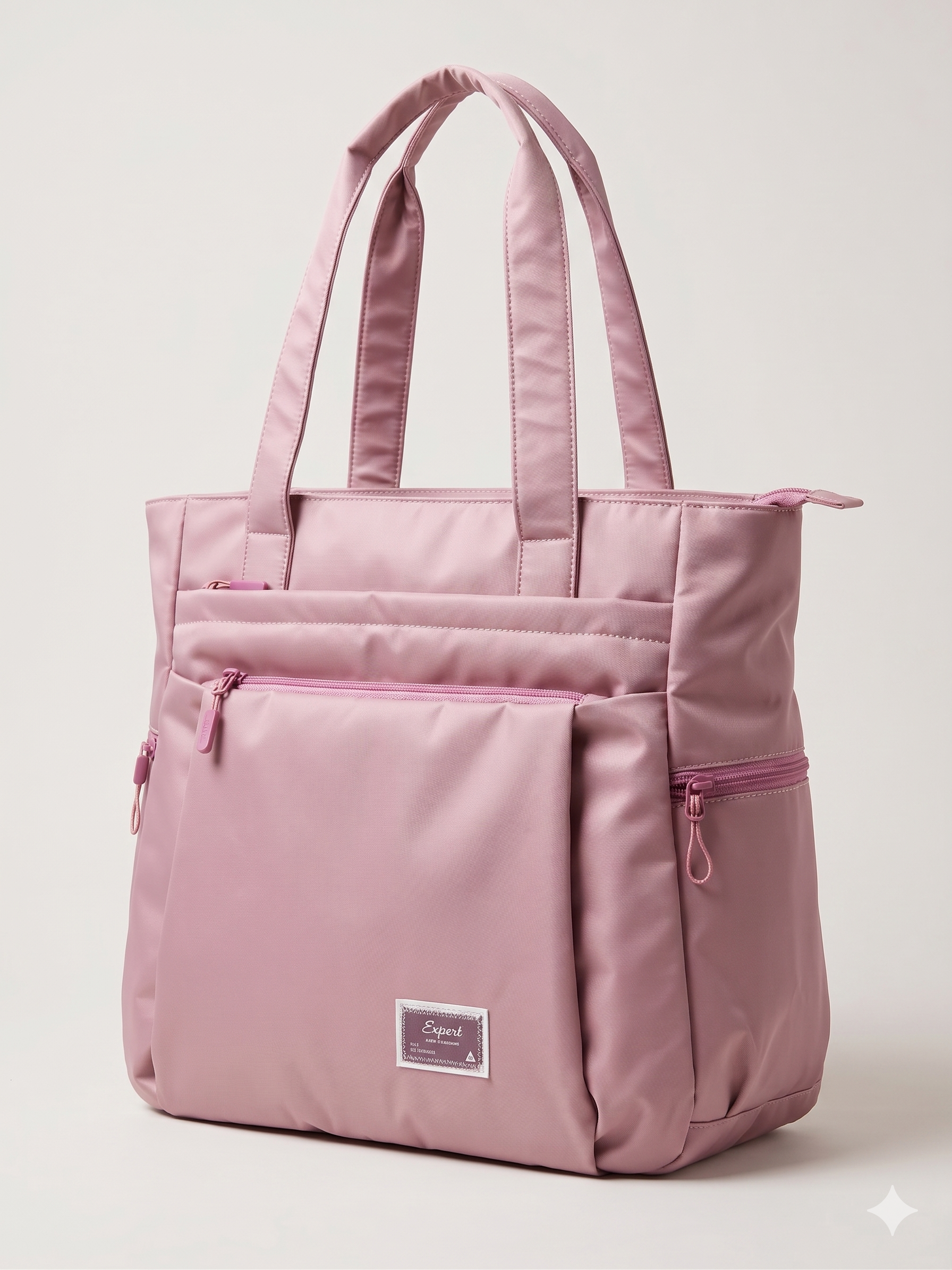 Atom Basics Everyday Utility Tote Bag – Blush Pink