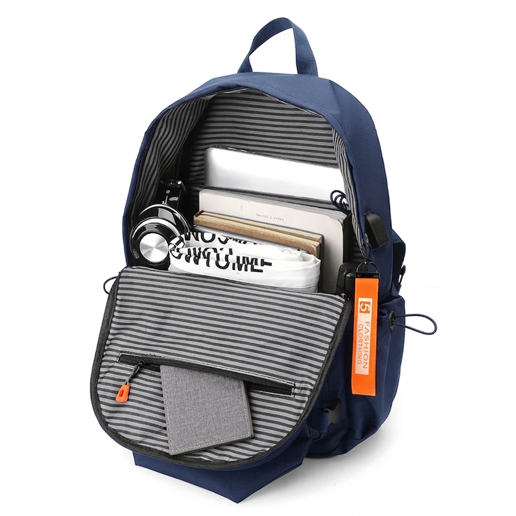 Atom Basics PowerX Utility Backpack - Navy Blue