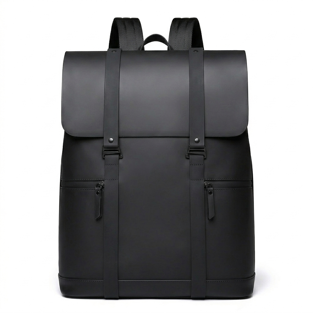 Atom Basics LuxeGrid Flap Backpack - Grey