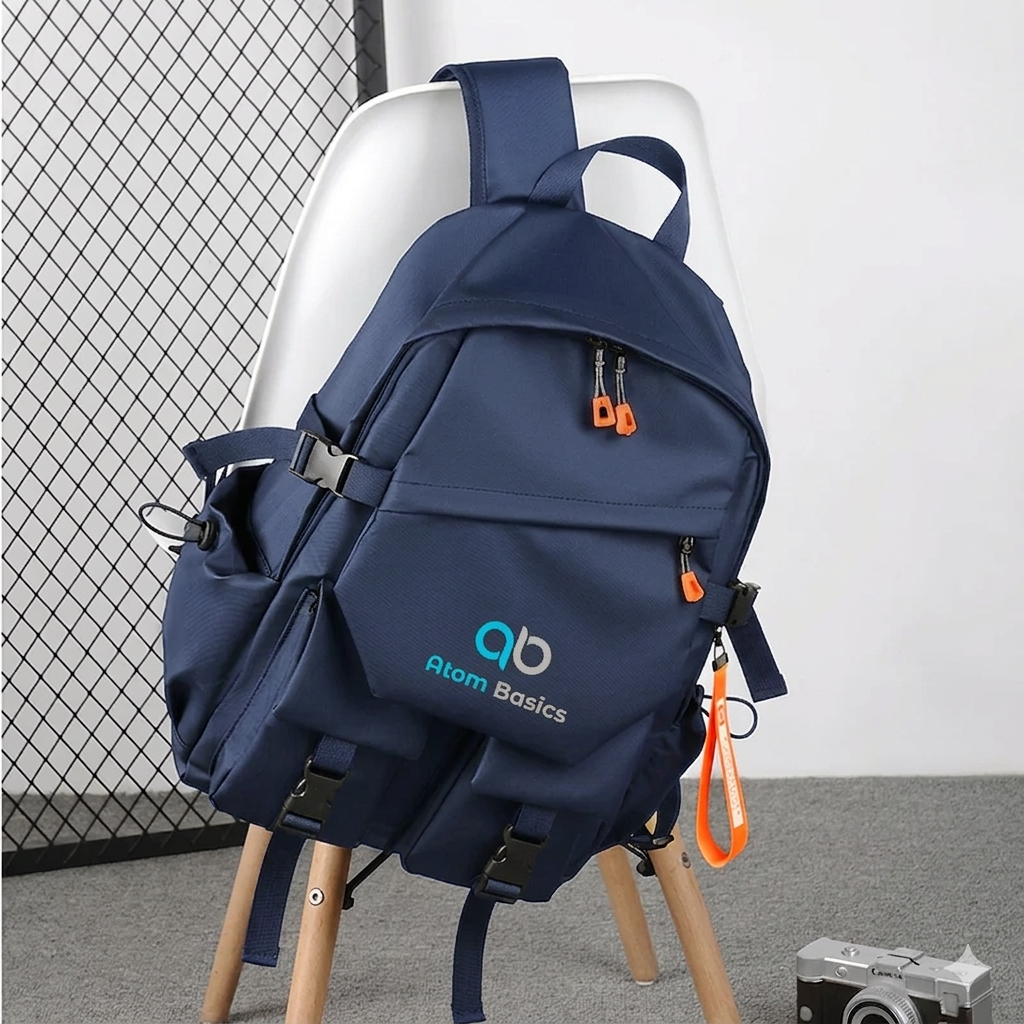 Atom Basics PowerX Utility Backpack - Navy Blue