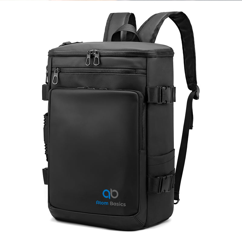 Atom Basics ProShield Utility Laptop Backpack - Black