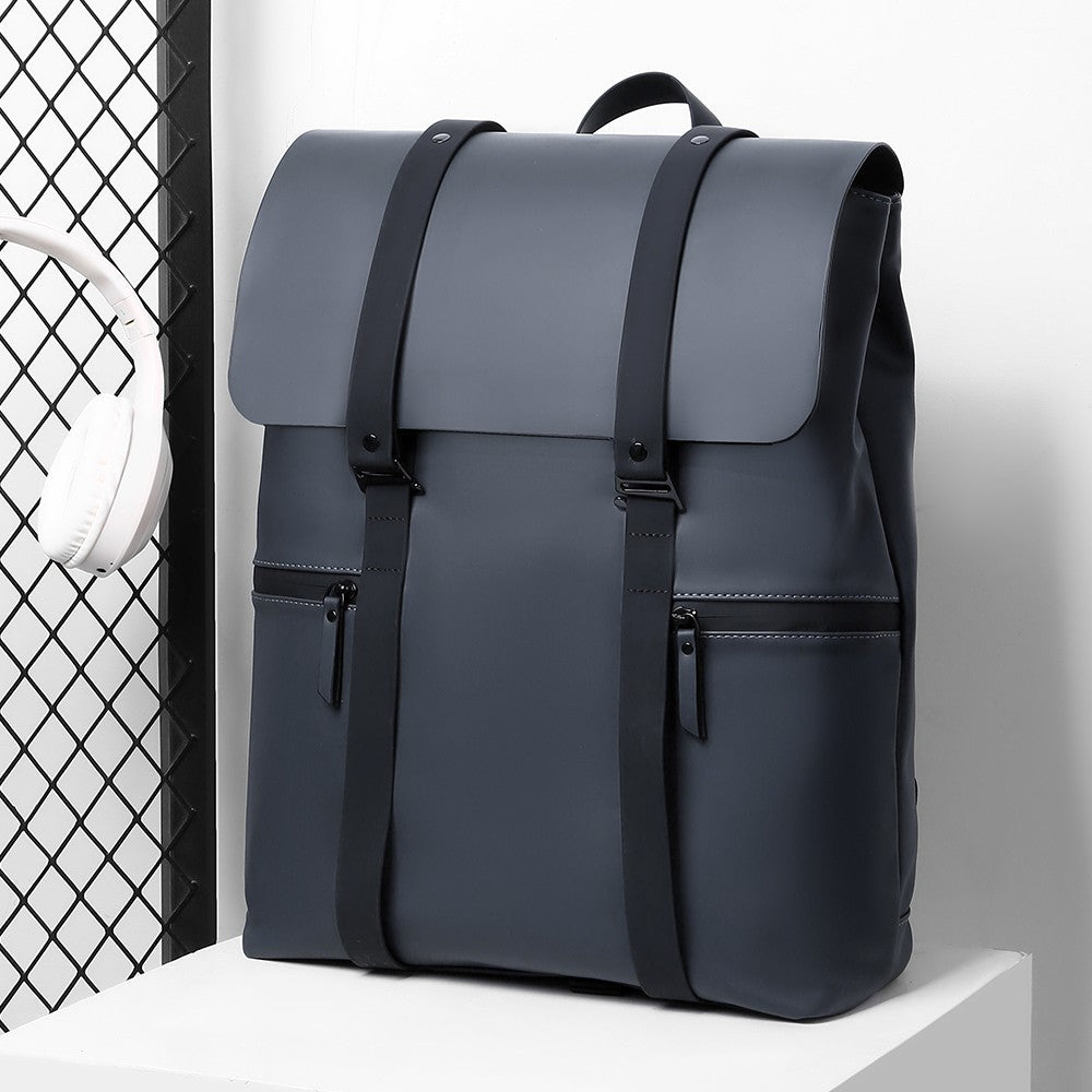 Atom Basics LuxeGrid Flap Backpack - Grey