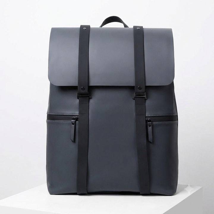 Atom Basics LuxeGrid Flap Backpack - Grey